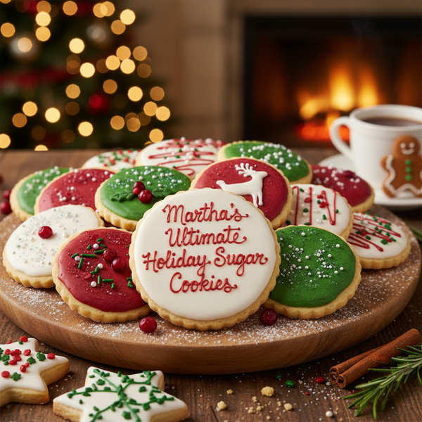 Martha's Ultimate Holiday Sugar Cookies recipe