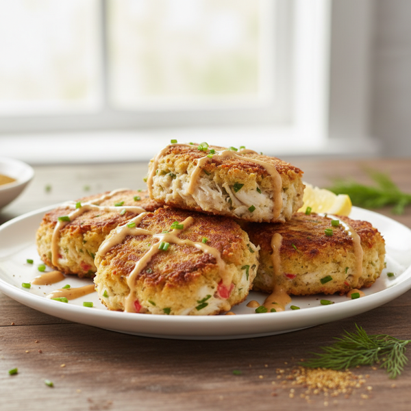 Maryland-Style Gourmet Crab Cakes recipe