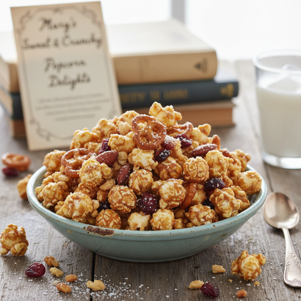 Mary's Sweet & Crunchy Popcorn Delights recipe