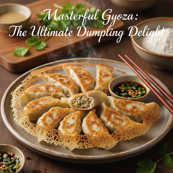 Masterful Gyoza: The Ultimate Dumpling Delight recipe