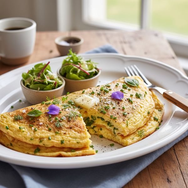 Masterful Herb-Infused Omelet recipe