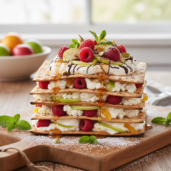Matzah Layered Delight recipe