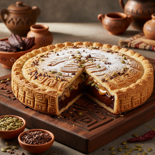 Mayan Delight Pie recipe