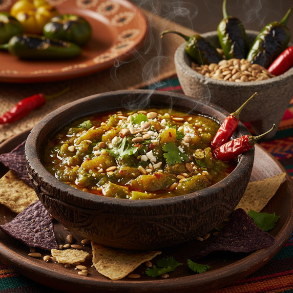 Mayan Fiery Salsa Verde recipe