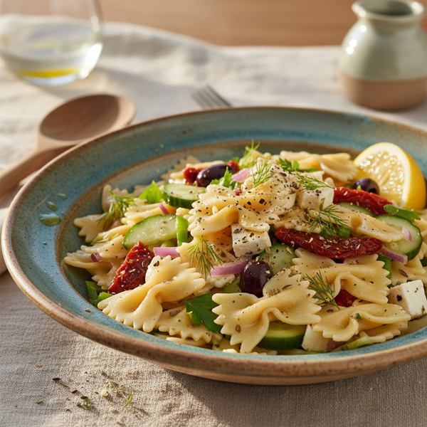 Mediterranean Bow Tie Pasta Salad recipe
