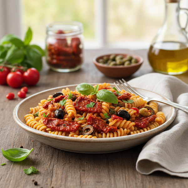 Mediterranean Capers & Sun-Dried Tomato Pasta Sauce recipe