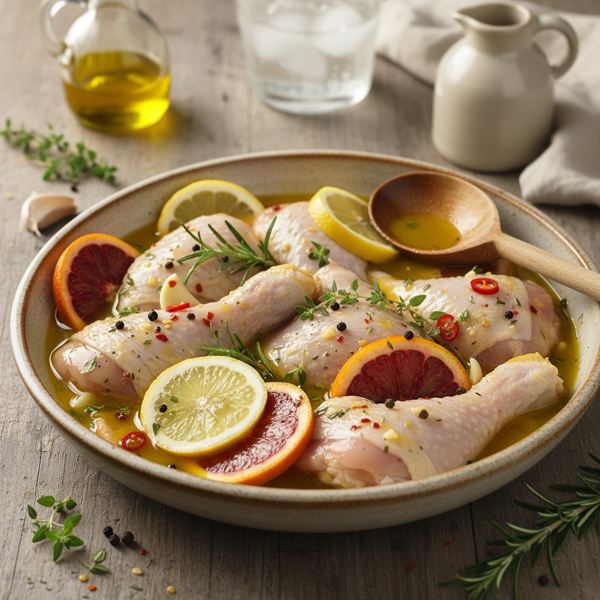 Mediterranean Citrus Herb Chicken Marinade recipe