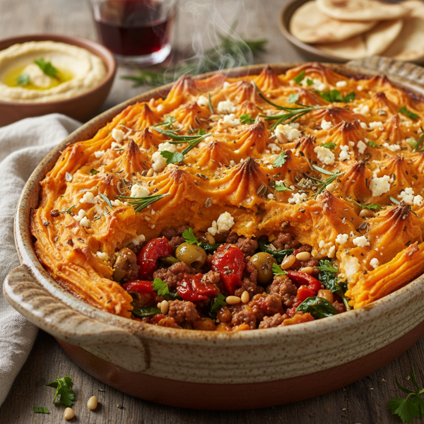 Mediterranean Comfort Shepherd's Pie recipe