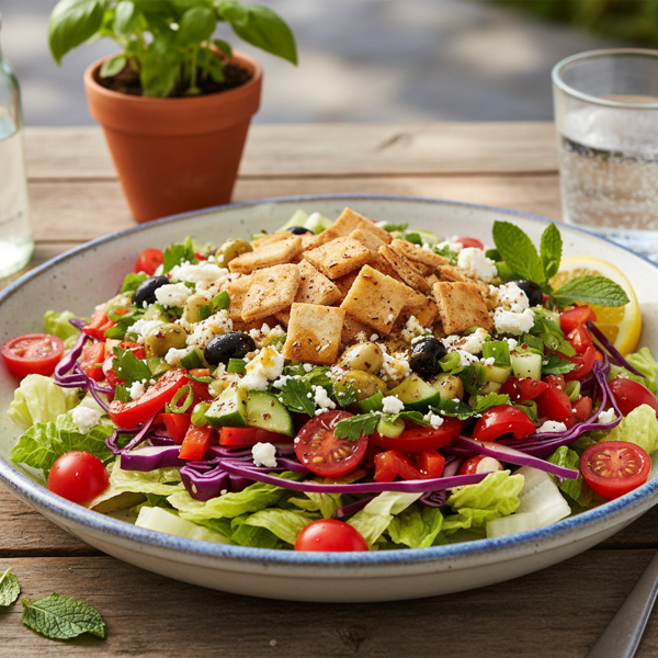 Mediterranean Crunch Salad recipe