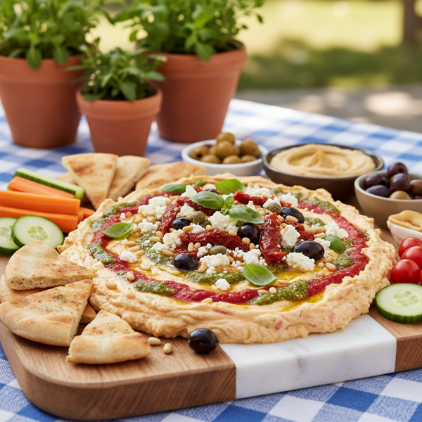 Mediterranean Delight Cheese Spread recipe