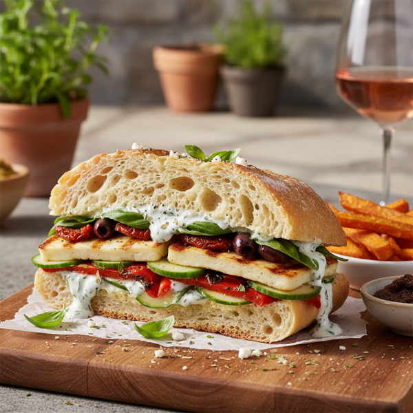 Mediterranean Delight Ciabatta recipe