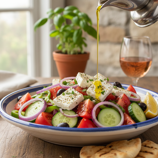 Mediterranean Delight Greek Salad recipe