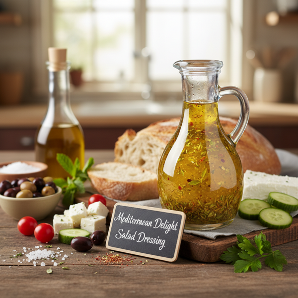 Mediterranean Delight Salad Dressing recipe