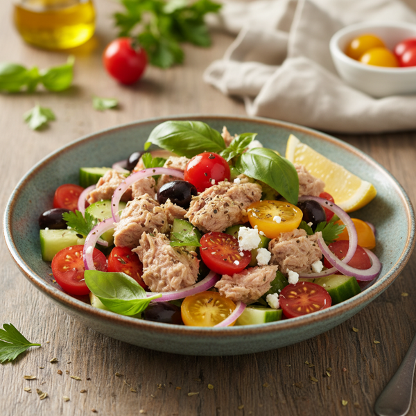 Mediterranean Delight Tuna Salad recipe