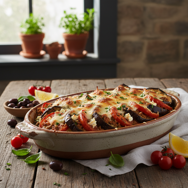 Mediterranean Eggplant Bake recipe