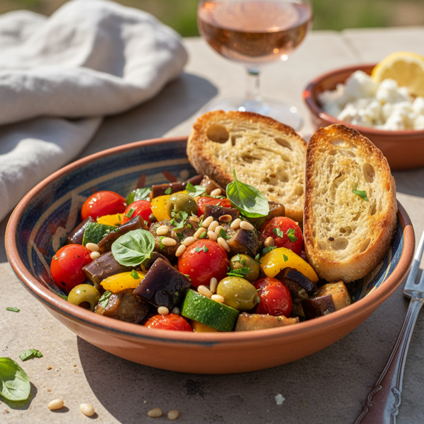 Mediterranean Eggplant Caponata Delight recipe