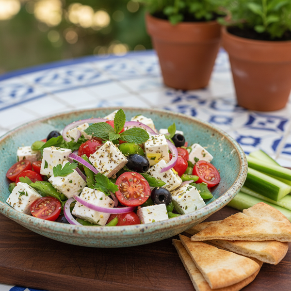 Mediterranean Feta Salsa Delight recipe