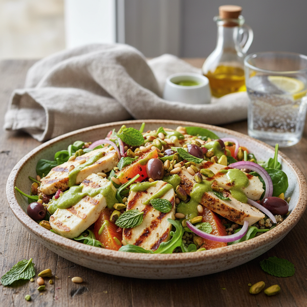 Mediterranean Fusion Salad recipe