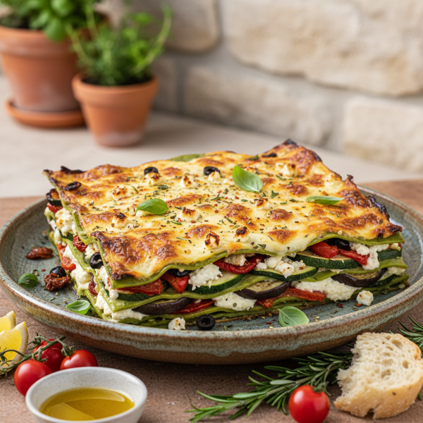 Mediterranean Garden Lasagna recipe