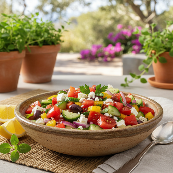 Mediterranean Garden Veggie Relish recipe