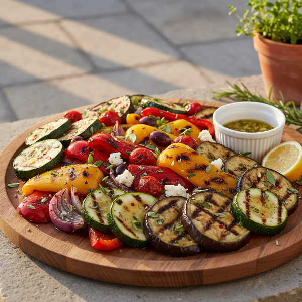 Mediterranean Grilled Vegetable Medley recipe