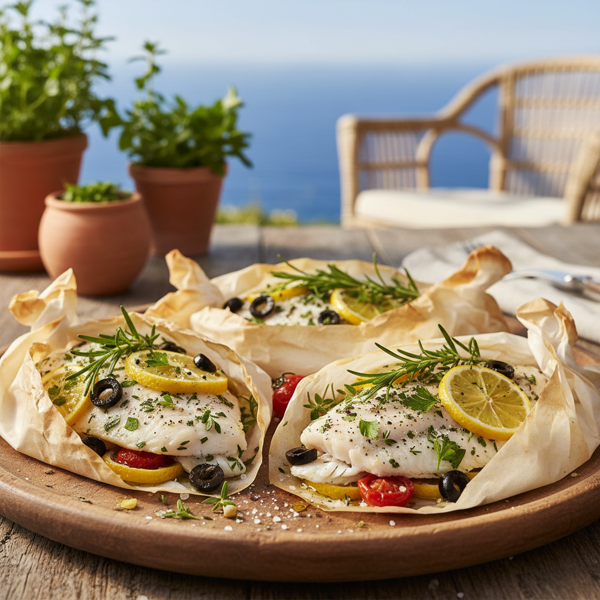 Mediterranean Herb-Infused Tilapia Envelopes recipe