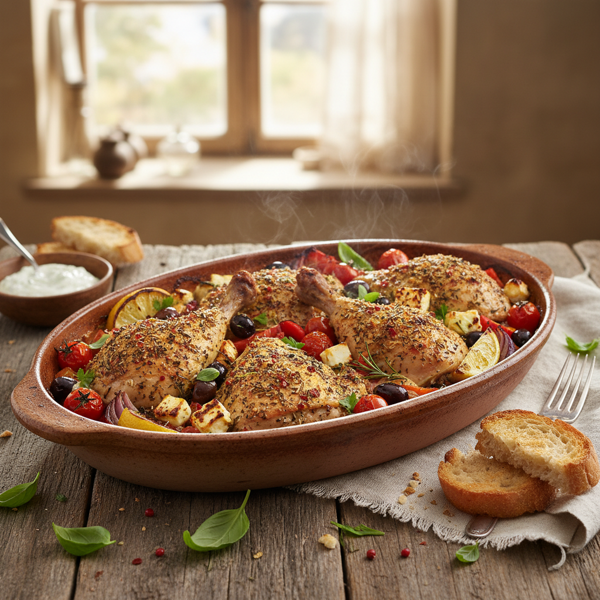 Mediterranean Herb Chicken Bake recipe