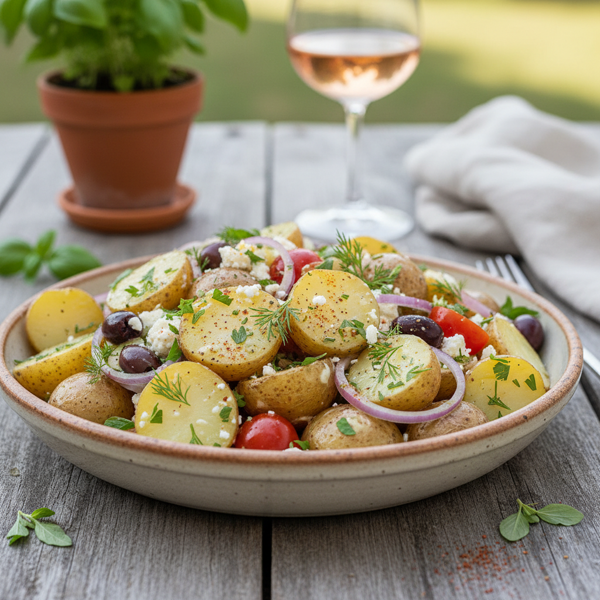Mediterranean Herb Potato Salad recipe