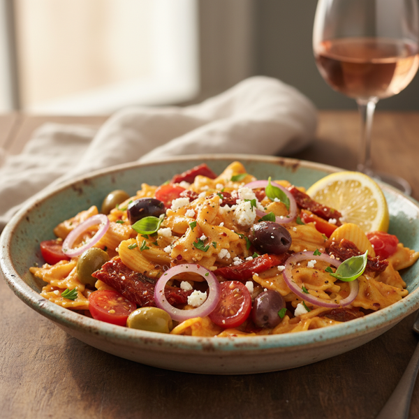 Mediterranean Pasta Delight recipe