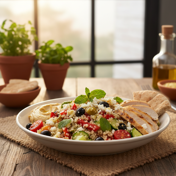 Mediterranean Quinoa Delight recipe