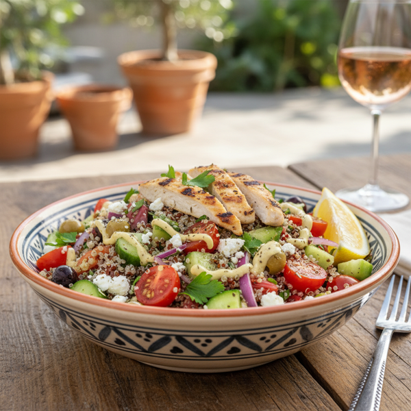 Mediterranean Quinoa Fiesta recipe