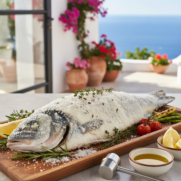 Mediterranean Salt-Encrusted Fish recipe
