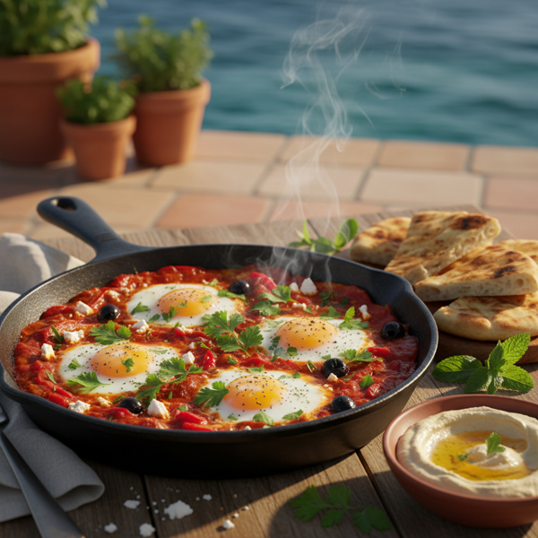 Mediterranean Shakshouka Delight recipe