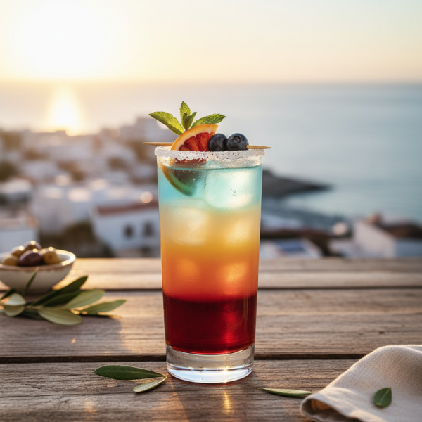 Mediterranean Sunset Cocktail recipe