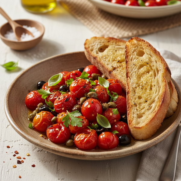 Mediterranean Tomato Caper Delight recipe