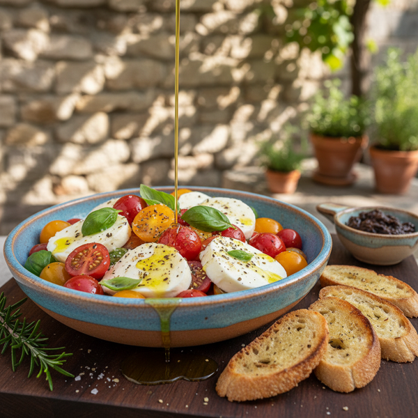 Mediterranean Tomato and Basil Delight recipe