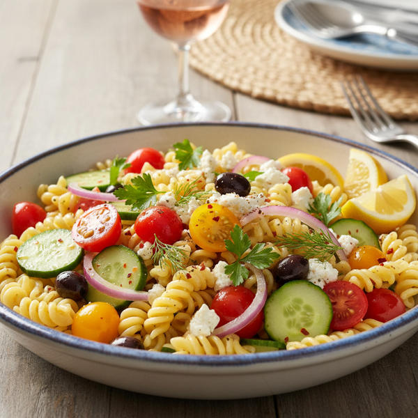 Mediterranean Twist Pasta Salad recipe