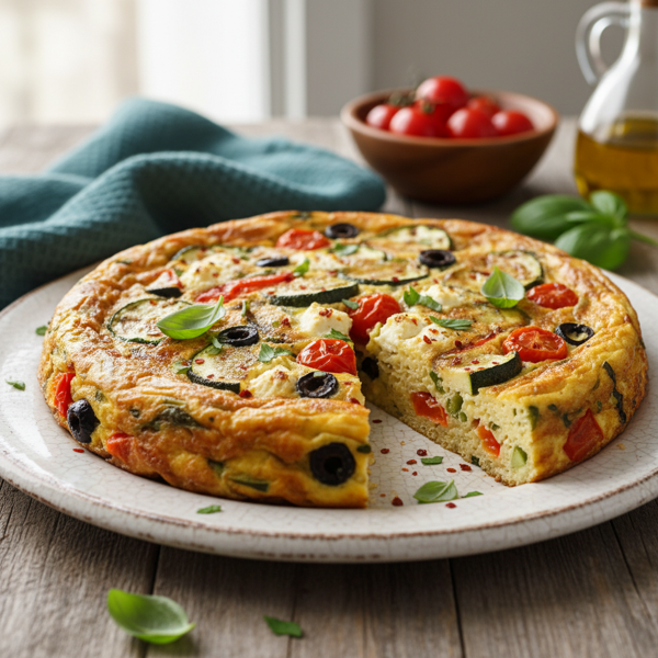 Mediterranean Vegetable Frittata recipe