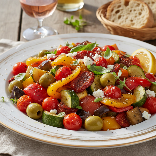 Mediterranean Veggie Medley Sauté recipe