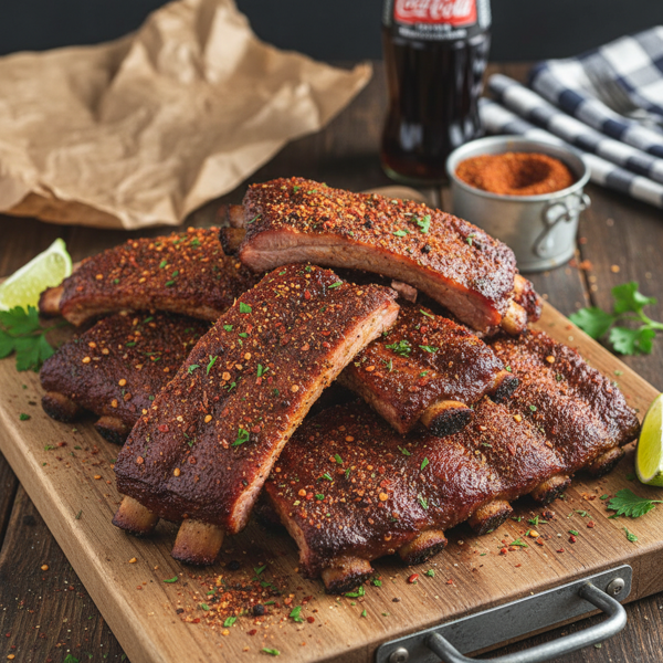 Memphis-Style Dry Rub BBQ Ribs recipe