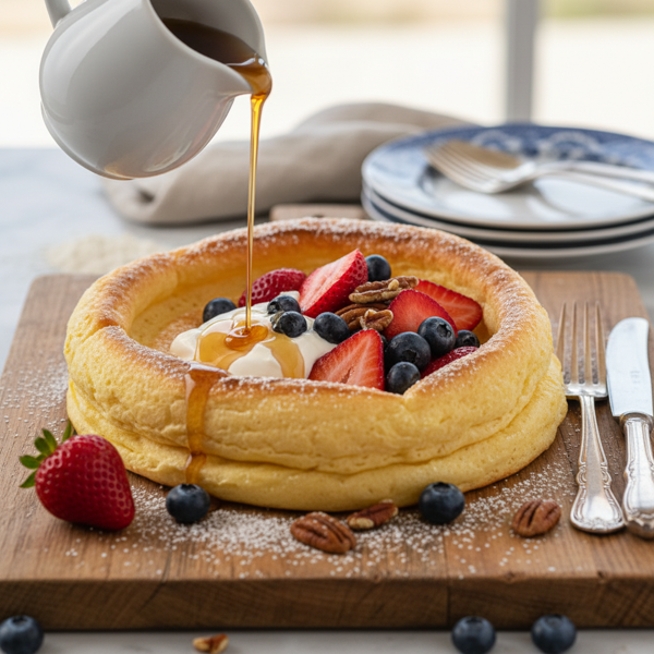 Mennonite-Style German Pancakes recipe