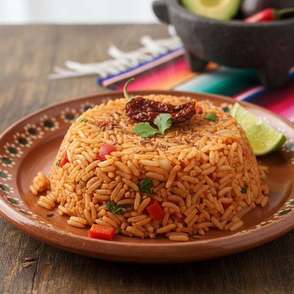 Mexican-Spiced Red Rice recipe