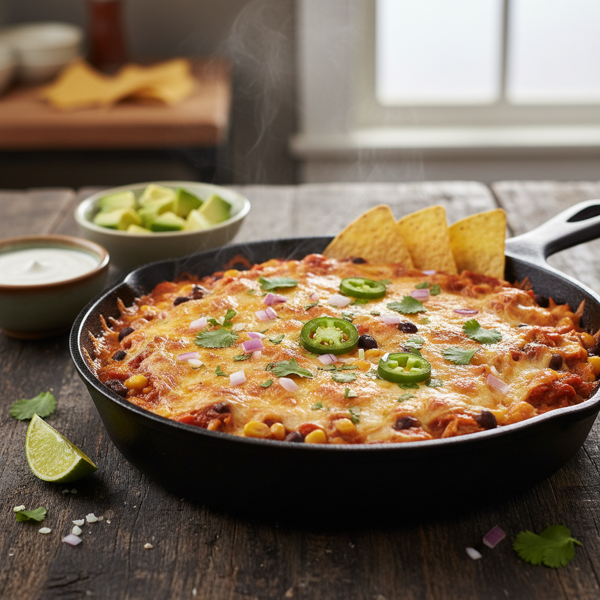 Mexican-Style Cheesy Chicken Bake recipe