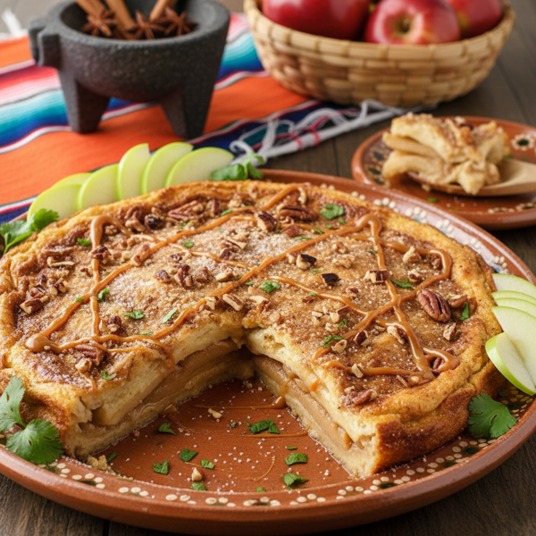 Mexican Apple Tortilla Bake recipe