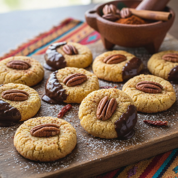 Mexican Pecan Shortbread Bites recipe