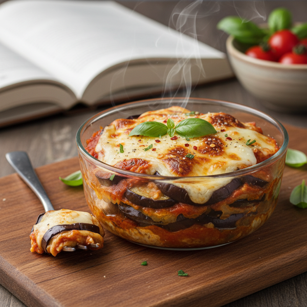 Microwave Eggplant Parmesan Delight recipe