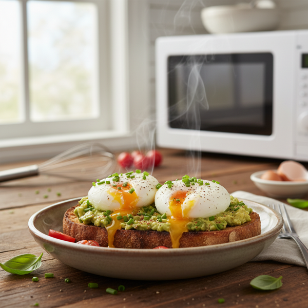 Microwave Poached Egg Delight recipe