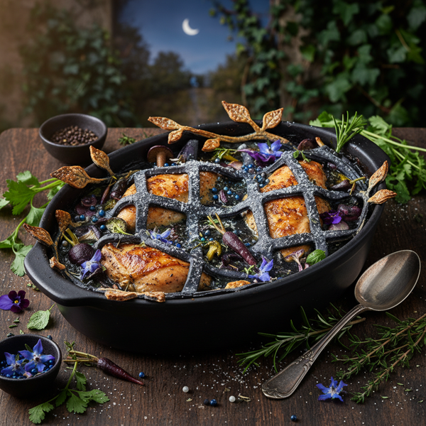 Midnight Garden Delight Chicken Casserole recipe