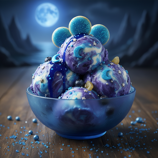 Midnight Isle Blue Moon Ice Cream recipe