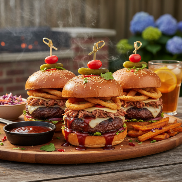 Midwest BBQ Magic Burgers recipe